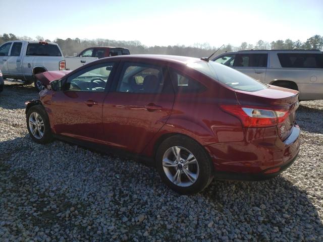 1FADP3F22DL225408 - 2013 FORD FOCUS SE MAROON photo 2