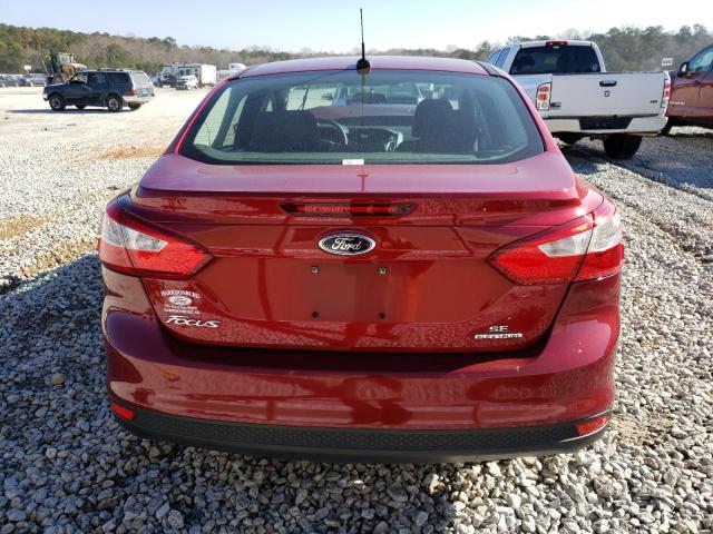 1FADP3F22DL225408 - 2013 FORD FOCUS SE MAROON photo 6