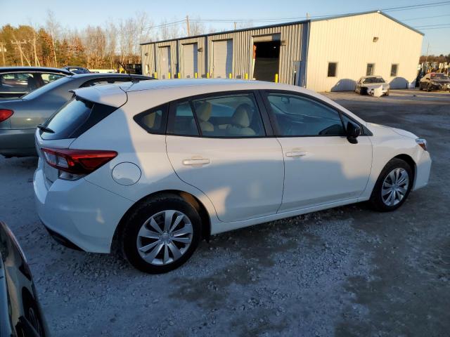 4S3GTAA63J3746635 - 2018 SUBARU IMPREZA WHITE photo 3