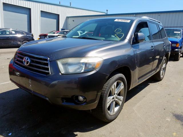 JTEES43AX82047866 - 2008 TOYOTA HIGHLANDER SPORT  photo 2