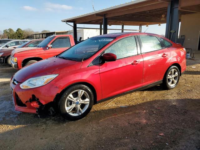 1FAHP3F2XCL260309 - 2012 FORD FOCUS SE RED photo 1