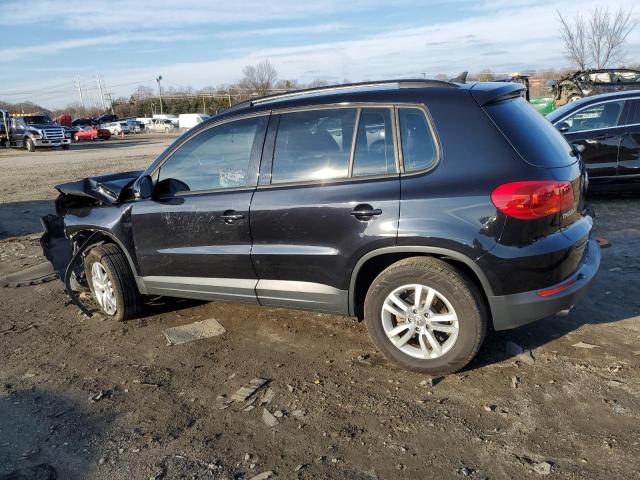 WVGAV7AX3HW507988 - 2017 VOLKSWAGEN TIGUAN S BLACK photo 2