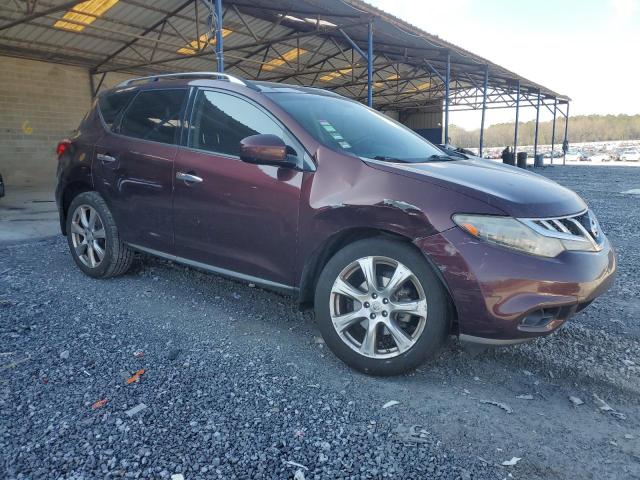 JN8AZ1MU7DW202774 - 2013 NISSAN MURANO S BURGUNDY photo 4