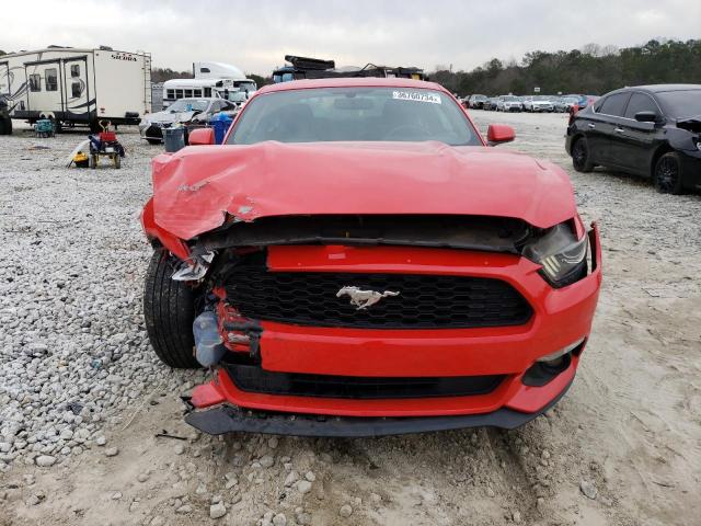 1FA6P8AM0F5335038 - 2015 FORD MUSTANG RED photo 5