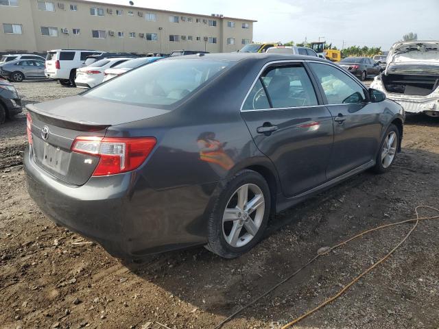 4T1BF1FK1CU011166 - 2012 TOYOTA CAMRY BASE GRAY photo 3