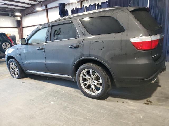 1D4SD5GT2BC682099 - 2011 DODGE DURANGO CITADEL GRAY photo 2