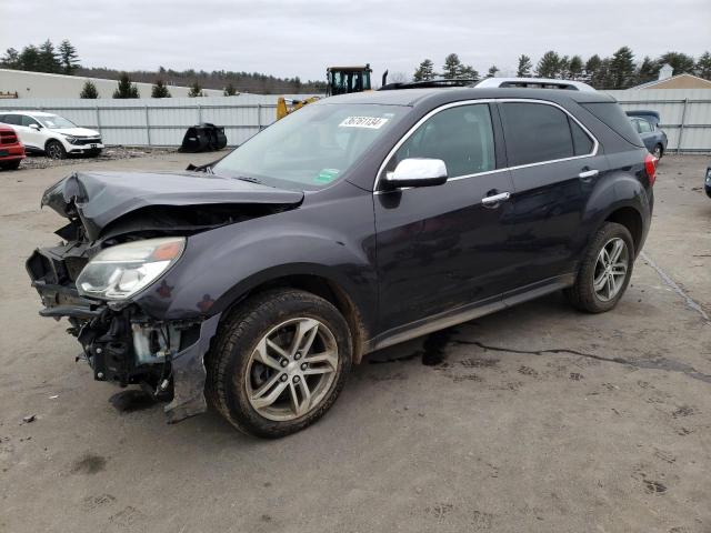 2GNFLGEK3G6203557 - 2016 CHEVROLET EQUINOX LTZ GRAY photo 1