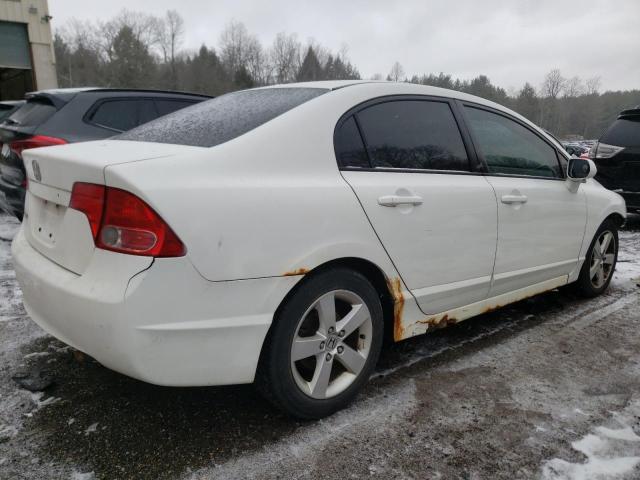 2HGFA16857H011920 - 2007 HONDA CIVIC EX WHITE photo 3