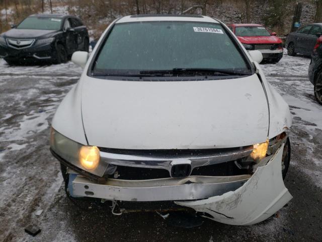 2HGFA16857H011920 - 2007 HONDA CIVIC EX WHITE photo 5