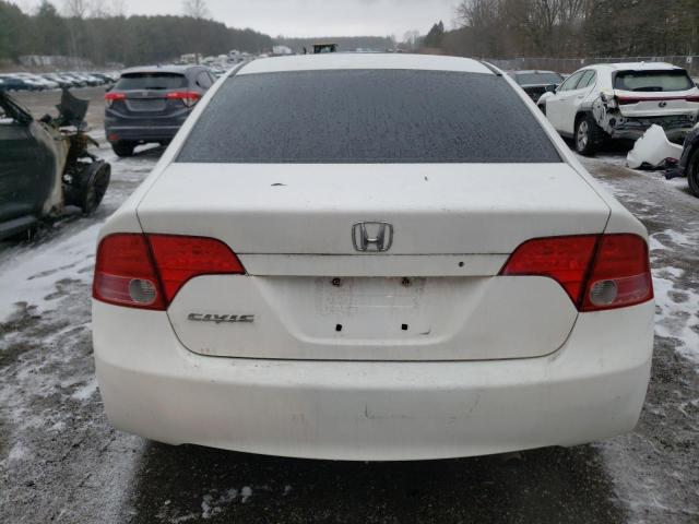 2HGFA16857H011920 - 2007 HONDA CIVIC EX WHITE photo 6