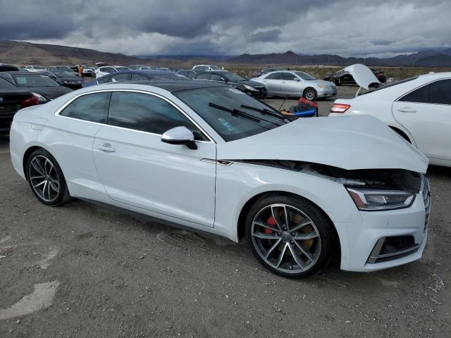 WAUR4AF59JA027615 - 2018 AUDI S5 PRESTIGE WHITE photo 4