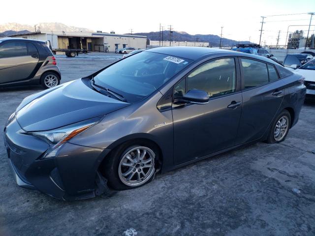 JTDKBRFU8J3060853 - 2018 TOYOTA PRIUS GRAY photo 1