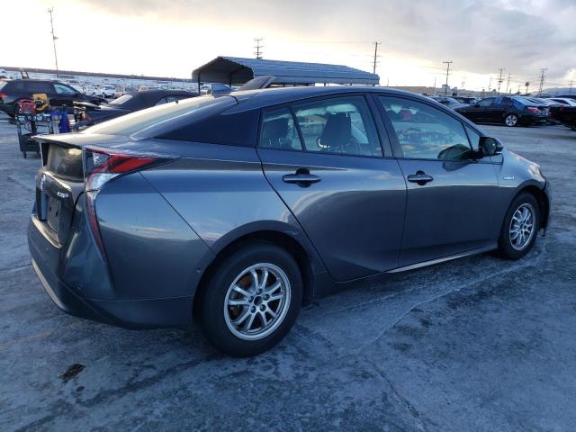 JTDKBRFU8J3060853 - 2018 TOYOTA PRIUS GRAY photo 3