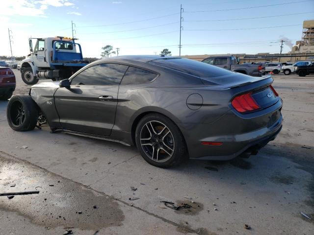 1FA6P8CF0J5163455 - 2018 FORD MUSTANG GT GRAY photo 2