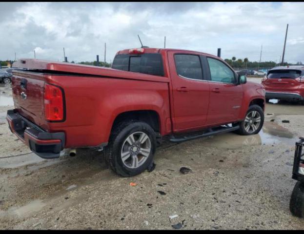 1GCGSCE3XG1242165 - 2016 CHEVROLET COLORADO LT RED photo 4