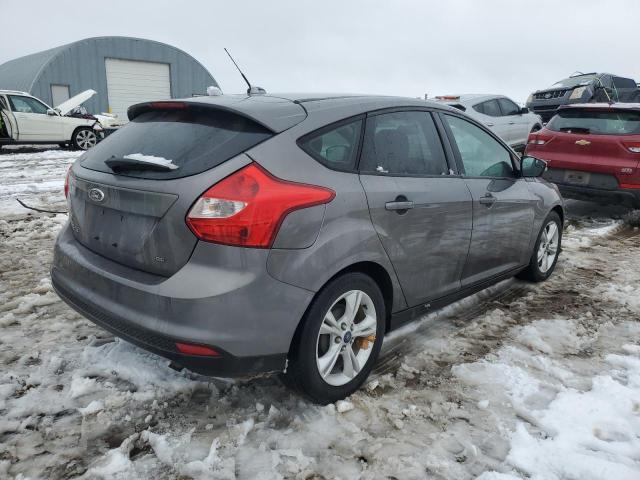 1FADP3K2XEL407431 - 2014 FORD FOCUS SE GRAY photo 3