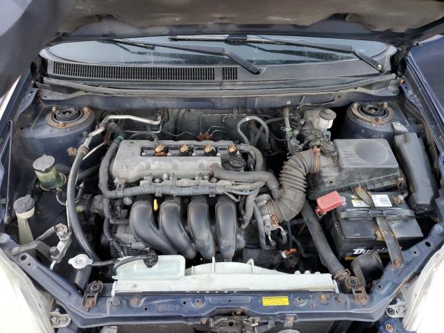 2T1KR32E15C328811 - 2005 TOYOTA MATRIX XR BLUE photo 11