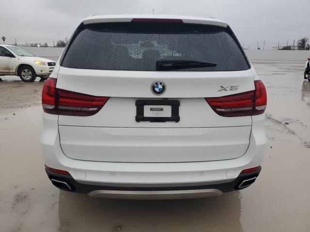 5UXKR0C55J0Y06390 - 2018 BMW X5 XDRIVE35I WHITE photo 6