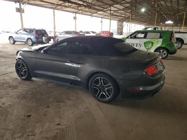 1FATP8UH8K5179472 - 2019 FORD MUSTANG GRAY photo 2