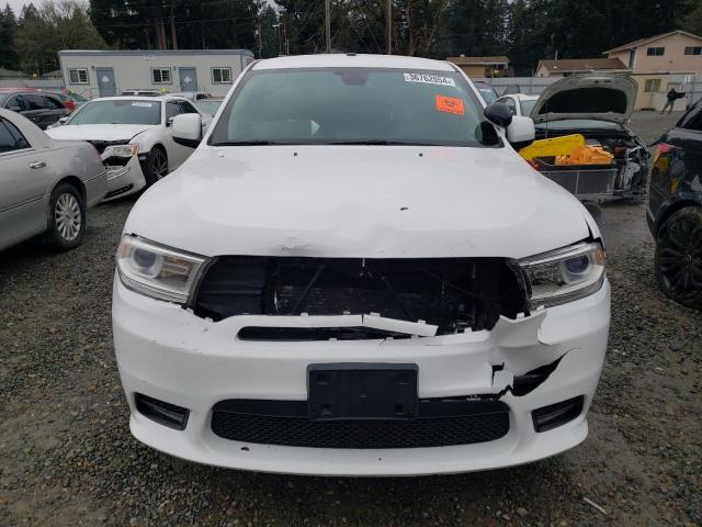 1C4RDJFGXLC442180 - 2020 DODGE DURANGO SSV WHITE photo 5