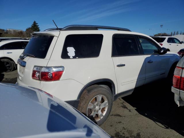 1GKER13728J115929 - 2008 GMC ACADIA SLE WHITE photo 3