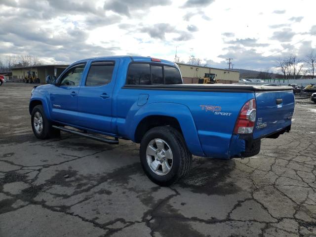 3TMMU4FN5AM022221 - 2010 TOYOTA TACOMA DOUBLE CAB LONG BED BLUE photo 2