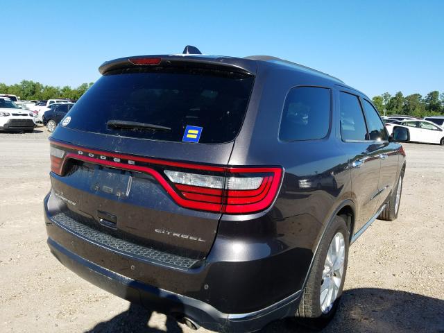 1C4SDHET5EC576400 - 2014 DODGE DURANGO CITADEL  photo 4