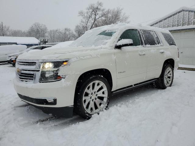 1GNSKCKC4FR509354 - 2015 CHEVROLET TAHOE K1500 LTZ WHITE photo 1