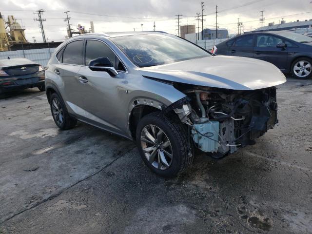 JTJYARBZ2J2087449 - 2018 LEXUS NX 300 BASE ნაცრისფერი ფოტო 4