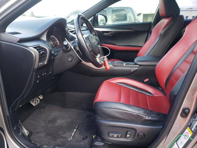 JTJYARBZ2J2087449 - 2018 LEXUS NX 300 BASE ნაცრისფერი ფოტო 7