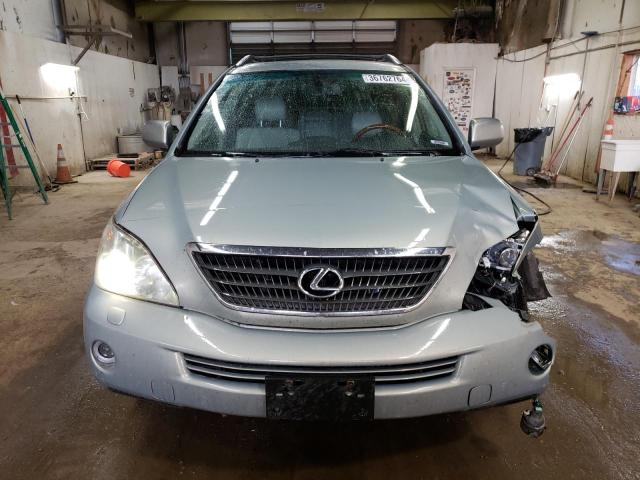 JTJHW31U572038629 - 2007 LEXUS RX 400H SILVER photo 5