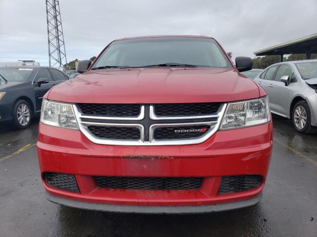 3C4PDCAB1ET235201 - 2014 DODGE JOURNEY SE RED photo 5