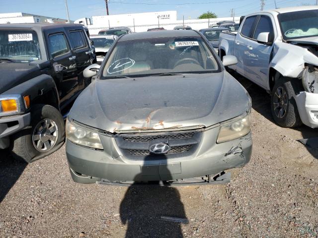 5NPET46C58H375709 - 2008 HYUNDAI SONATA GLS TEAL photo 5