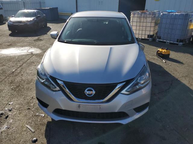 3N1AB7AP4HY307100 - 2017 NISSAN SENTRA S SILVER photo 5