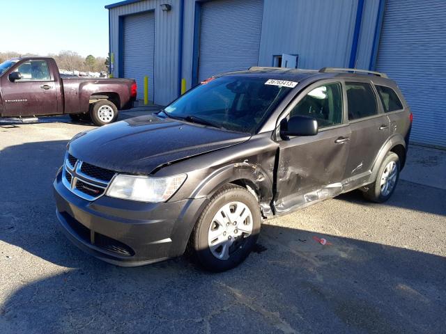 3C4PDCAB9JT527463 - 2018 DODGE JOURNEY SE GRAY photo 1