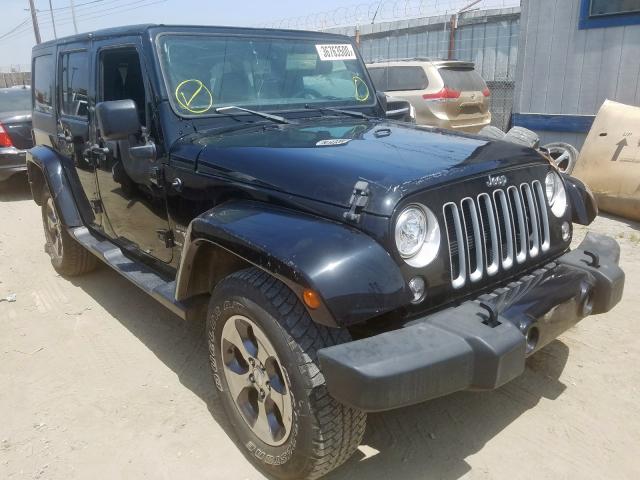 1C4HJWEG0JL919487 - 2018 JEEP WRANGLER UNLIMITED SAHARA  photo 1