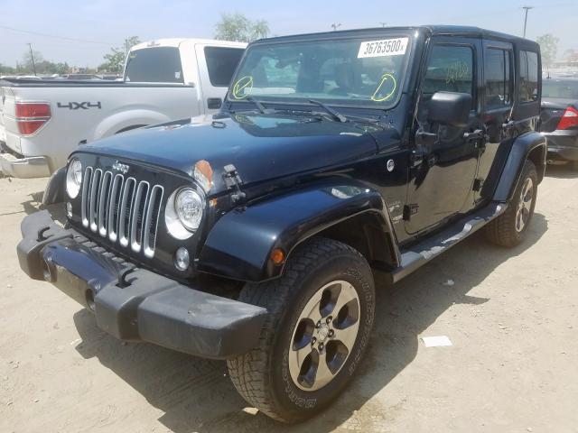 1C4HJWEG0JL919487 - 2018 JEEP WRANGLER UNLIMITED SAHARA  photo 2