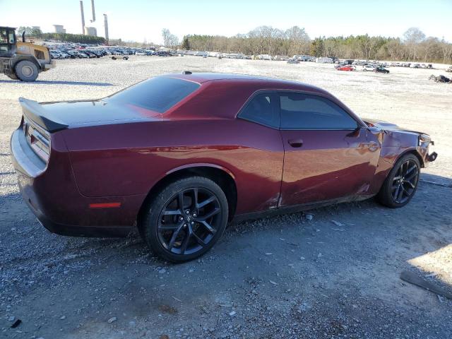 2C3CDZAG9LH210487 - 2020 DODGE CHALLENGER SXT MAROON photo 3