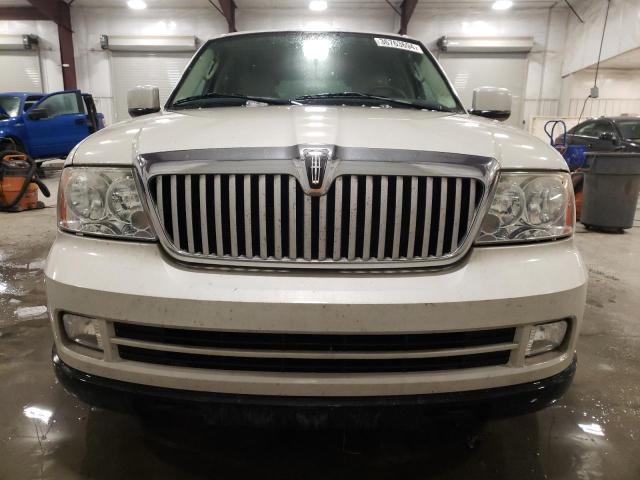 5LMFU28596LJ07834 - 2006 LINCOLN NAVIGATOR WHITE photo 5