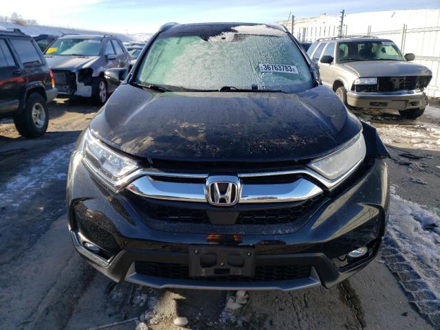 2HKRW2H92HH662102 - 2017 HONDA CR-V TOURING BLACK photo 5