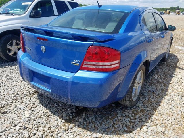 1B3LC56R98N635709 - 2008 DODGE AVENGER SXT  photo 4