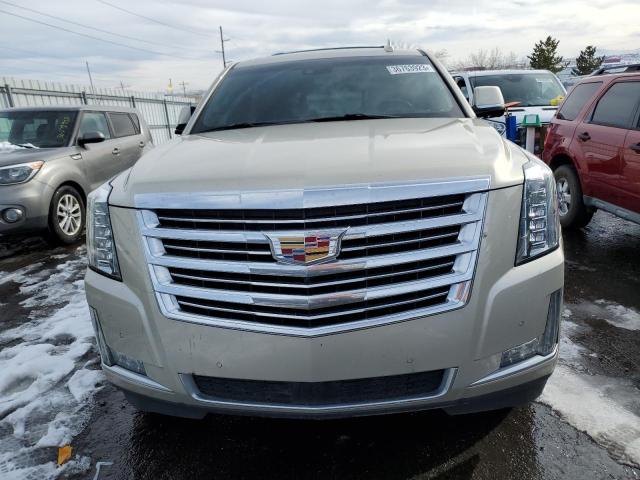 1GYS4DKJ9HR233676 - 2017 CADILLAC ESCALADE PLATINUM TAN photo 5