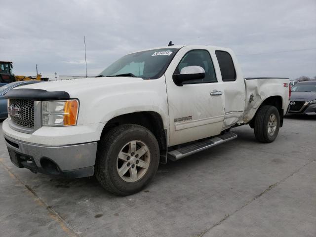 1GTSKVE31AZ226273 - 2010 GMC SIERRA K1500 SLE WHITE photo 1