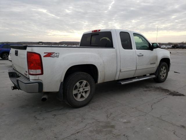 1GTSKVE31AZ226273 - 2010 GMC SIERRA K1500 SLE WHITE photo 3