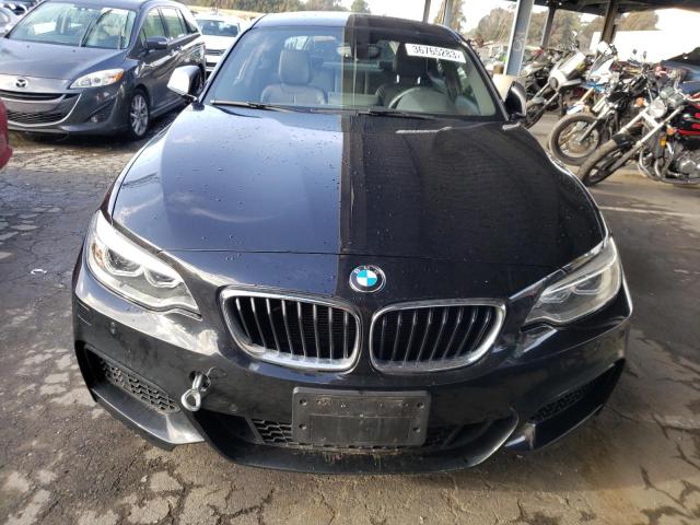 WBA1J7C55GV289789 - 2016 BMW M235I BLACK photo 5