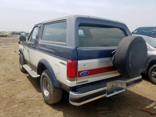 1FMEU15N0KLA82457 - 1989 FORD BRONCO U100  photo 3