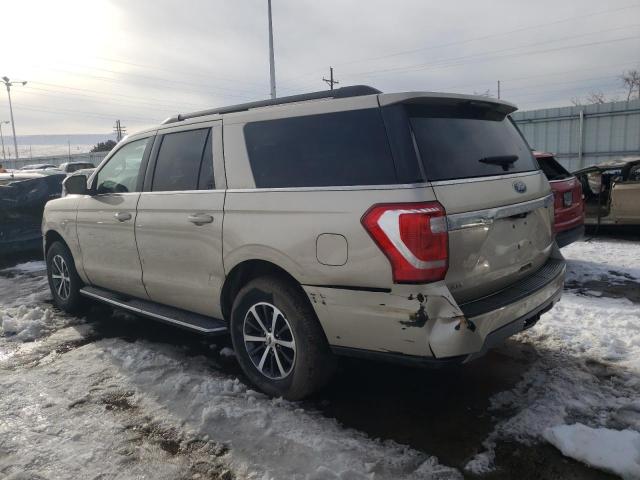 1FMJK1JT3JEA25911 - 2018 FORD EXPEDITION MAX XLT BEIGE photo 2