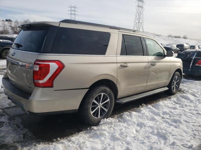 1FMJK1JT3JEA25911 - 2018 FORD EXPEDITION MAX XLT BEIGE photo 3