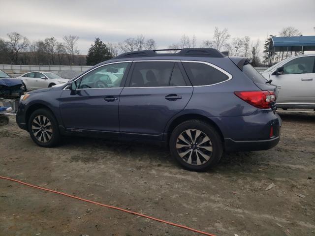 4S4BSAKC3H3270250 - 2017 SUBARU OUTBACK 2.5I LIMITED BLACK photo 2