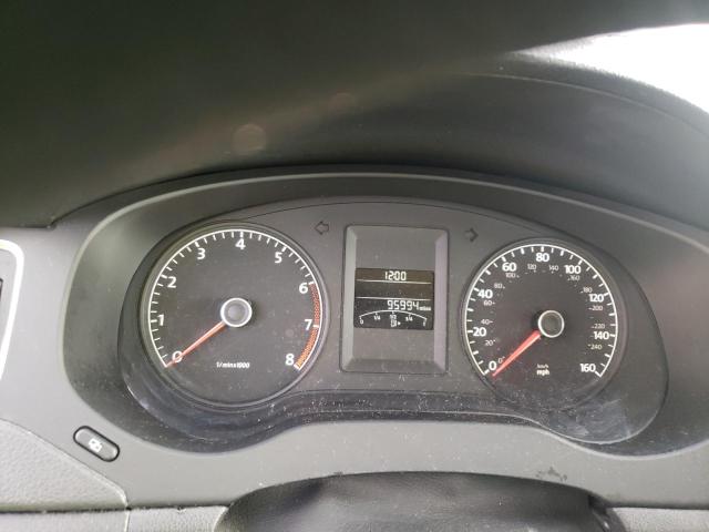 3VW2K7AJ0BM362877 - 2011 VOLKSWAGEN JETTA BASE SILVER photo 9